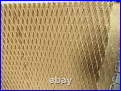 Conveyor Belt 2-Ply Rough Diamond Grip Top Incline TAN Rubber 12x 5/16x 97