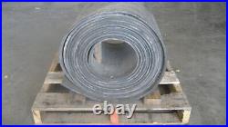 Conveyor Belt 3 Ply, 18 Wide By 40'+ Roll. 44 Thick Smooth, Rubber Pre-drilled