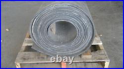 Conveyor Belt 3 Ply, 18 Wide By 40'+ Roll. 44 Thick Smooth, Rubber Pre-drilled