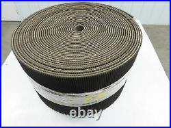Conveyor Belt 3-Ply Rough Grip Top Incline Black Rubber 12x 5/16 x 88' 4