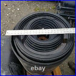 Conveyor Belting 2 rolls smooth 2 ft x Approximately 75 ft length each