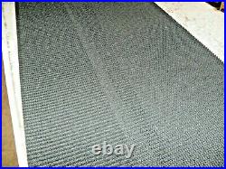 Conveyor Belting 234 x 16 Black Roughtop PVC 120 New