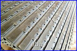 Conveyor Chain Belting Rubber Backed Strips on one Side 19ft x 2ft NEW