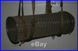 Conveyor belt SS 40 in X 25+ft Ashworth Omniflex E1 flat wire turn curve belt