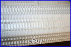 Conveyor belt Series 400 withflights FlatTop 17.75x122 inches Intralox Unused