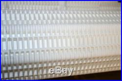 Conveyor belt Series 400 withflights FlatTop 17.75x72 inches Intralox Unused