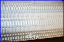 Conveyor belt Series 400 withflights FlatTop 17.75x96 inches Intralox Unused