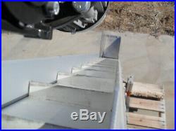 DORNER Series 2200 2C2M06-0500200A06HO506 paddle incline belt conveyor with eGear