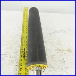Dematic 4OD Rubber Lagged 27-1/8 Flat Face Conveyor Drive Belt Pulley Roller