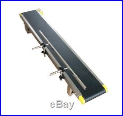 Desktop style Newest Conveyor/PVC Belt/110V Electric/59''x 7.8''/Single Fence