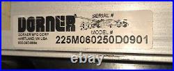Dorner 2200 Series Conveyor Belt Model # 225M060250D0901 L-30 W-6