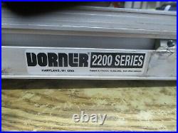 Dorner 220M030200A0902 Conveyvor Belt with Dorner 22MSPV03A Motor and Sensor