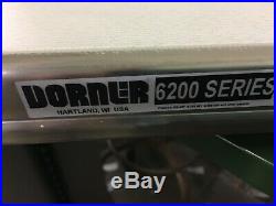 Dorner 6200 Series 632m100300a0102 Belt Conveyor 10 Wide X 36 Long