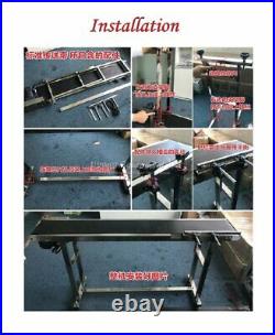 Double Buffles Conveyor Belt Machine Stainless Steel Mini Inkjet Printer Foods