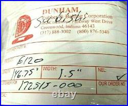 Dunham E120 Conveyor Belt 146.75L X 1.5 W 7 Rolls White