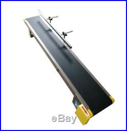 Electric 110V 59 Desktop Belt Conveyor Machine Portable Package Equipment New