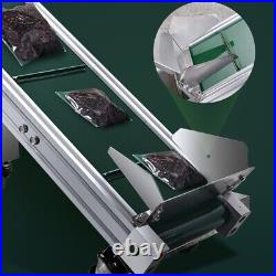 Electric Conveyor with 47 x 7.8 Rubber PVC Belt
