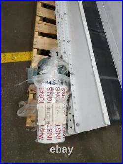Endura-veyor 17 x 12' Cleated Slider Bed Belt Conveyor NEW