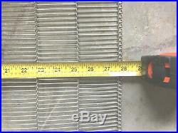 Flat flex stainless steel food grade wire belt conveyor belt 28 inch