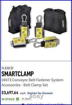 Flexco smart clamps for conveyor belts