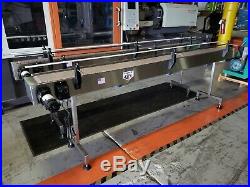 Furex Stainless Steel 4' x 4 Inline Conveyor with Plastic Table Top Belt