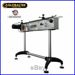 Globaltek 4' x 4 Stainless Steel Conveyor with Modular Plastic Mesh Belt