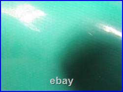 Green Urethane Smooth Top Woven Back Conveyor Belt 14' X 26 X 0.138