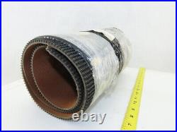 Guided 14x58 Rough Top Interwoven Conveyor Belt 1/4 Thick WithLacing