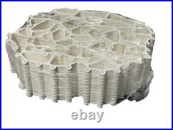 Habasit HDU620 Flat Top Polypropylene Conveyor Belt White 6 Width 96' Length