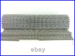 Habasit IS610 Conveyor Belt Curve Top Polypropylene Gray 29.9 x 8