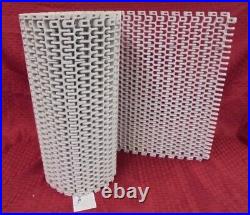 Habasit Plastic Conveyor Belting Ct61015, Ct610 Radius Curved Top, 15 W, 10' L
