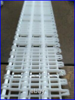 Hasabit Straight 1 Pitch Conveyor Belting Flush Grid 35% Open 11' x 12 wide