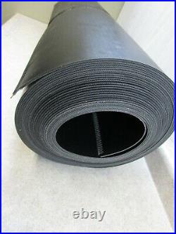 Heavy Duty 2-Ply Black Rubber Conveyor Belt 36 X 57'-6, E0057