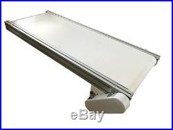 Hot! More Wider 47.2X15.7White PVC Belt Conveyor Mesa Applicable for Industry