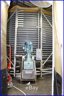 I. J. White Spiral Cooling Conveyor 52 Belt 2,200 Active Ft