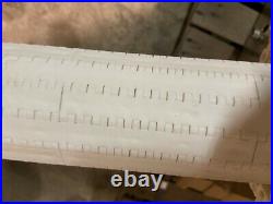 INTRALOX 1100 series (33.9 wide) Flush edge belt Polypropylene white(10' roll)