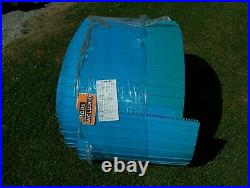 INTRALOX 8050 Blue Polyurethane Conveyor Belt 117615 23W x 42.87'L 263 rows 2