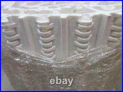 INTRALOX Series 800, Flat top, White, 10'L x 13.4W, Polypropylene Conveyor Belt