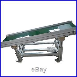 IntBuying Incline Conveyor 5911.8 Multifunction PVC Belt Conveyor System New