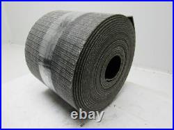 Interwoven Polyester Black PVC Conveyor Belt 46' X 9-3/4 X 0.205