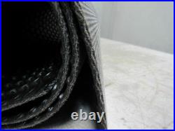 Interwoven Polyester Black PVC Crescent Top Conveyor Belt 6' X 31-3/8