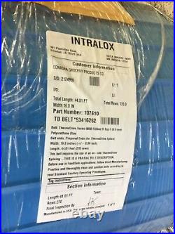 Intralox 107610 Conveyor Belt 16 W 44' L