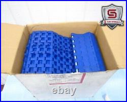 Intralox A1E2-44DCC1-LT-21 1400 Flat Top Blue Acetal Conveyor Belt 120 x 7.5