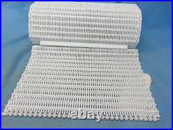 Intralox Plastic Conveyor Belt, Series 800, Flush Grid, 21.9x9.29' With Flights