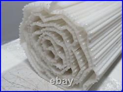 Intralox S1600 Plastic Incline Conveyor Belt Nub Top Cleated 26 x 14' White
