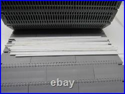 Intralox Series 400 Grey Flush Grid Plastic Conveyor Belt 2 Pitch 15-11/16x18