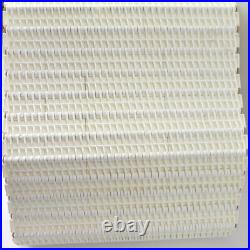 Intralox Series 900 Flat Top Polypropylene White 445 Row Conveyor Belt 12 x 40