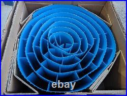 Intralox Thermodrive Conveyor Belt Series 8026 Flat Top E 6mm Blue 14 x 39' NEW