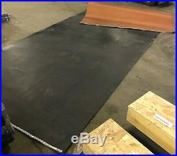 Laced 2 Ply Rubber Conveyor Belt 72x15' Length. 18 thick cosmetic defect