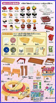Licca Doll Kuru-kuru Conveyor Belt Sushi Shop Playset Takara Tomy Licca-chan